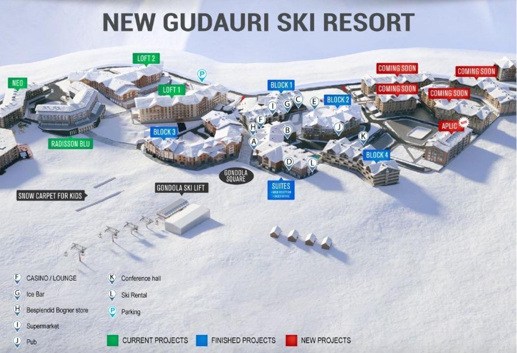 New Gudauri Ski Lofts Exterior photo